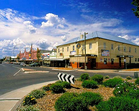 Main street of Mudgee New South Wales  Australia