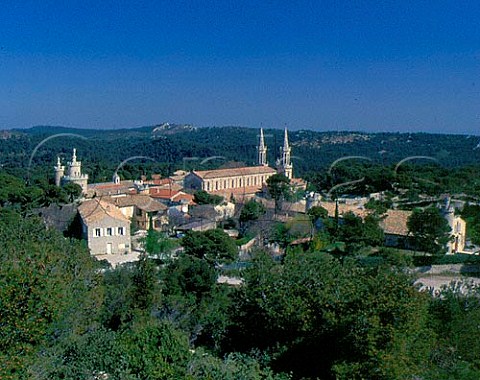 Abbaye StMichel de Frigolet in the hills of la   Montagnette southwest of Avignon BouchesduRhne   France