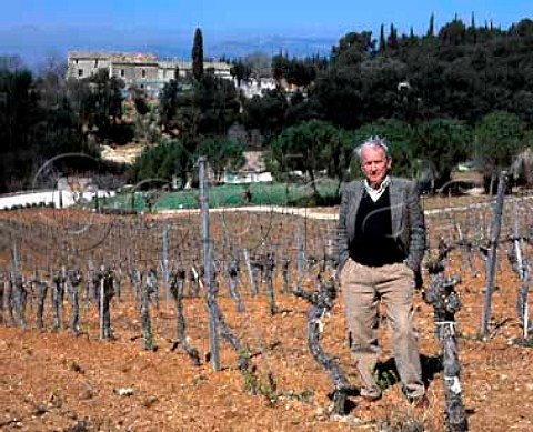 Mas de Daumas Gassac  Aime Guibert died 2016 in his original   Cabernet Sauvignon vineyard in the high Gassac Valley   near Aniane Herault France