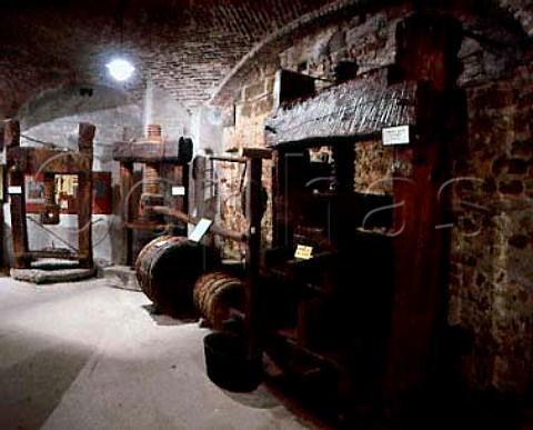 The wine museum of Cantina Renato Ratti   La Morra Piemonte Italy