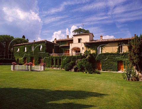 The villa of Biondi Santi Montalcino Tuscany   Italy   Brunello di Montalcino