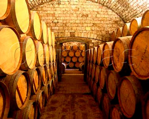 Barriques in the cellars of Antinoris   Badia a Passignano Tuscany Italy