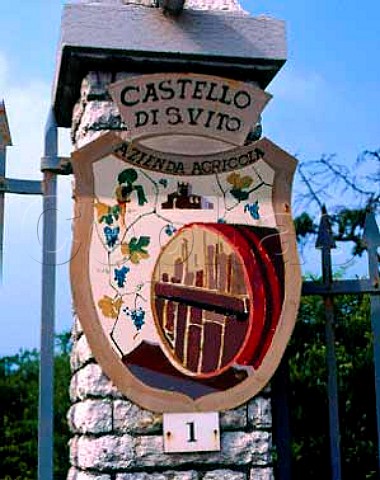 Sign for Castello di SVito San Peretto Veneto   Italy  Valpolicella Classico