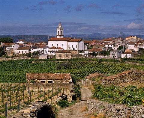 Village of Favaios self proclaimed Capital of  Moscatel high in the hills north of Pinho and the  Douro Valley Portugal