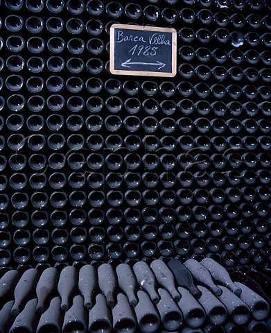 Bottles of 1985 Barca Velha maturing in lodge of   Ferreira at Vila Nova de Gaia   Portugal
