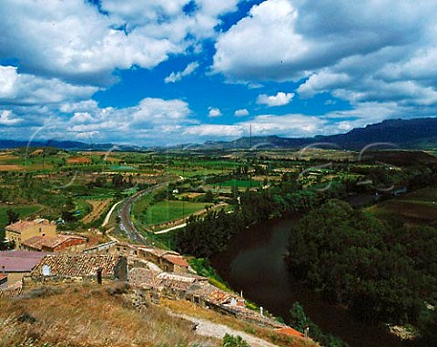 Valley of the River Ebro at Briones La Rioja   Spain Rioja Alta
