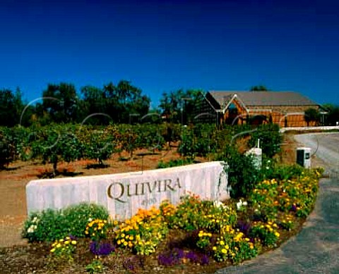 Quivira Winery Dry Creek Sonoma Co California