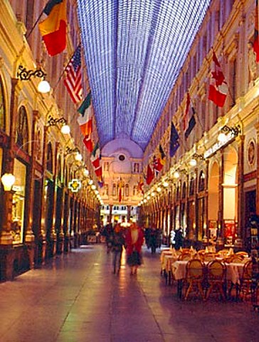 Galerie St Hubert  built 18461847 one of   Europes first shopping arcades near the Grand   Place Brussels Belgium