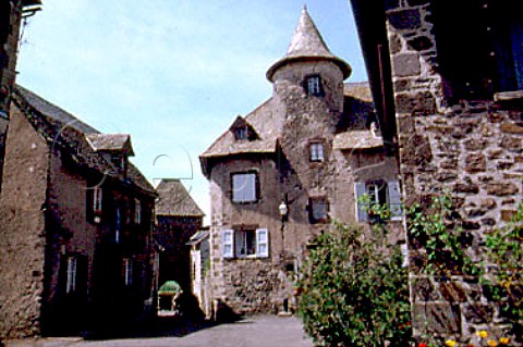 Village of Salers Cantal  France  Auvergne
