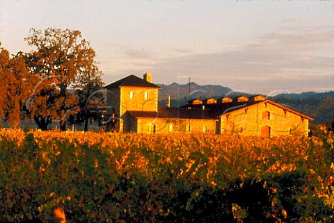 Sunrise at V Sattui Winery St Helena Napa Valley California