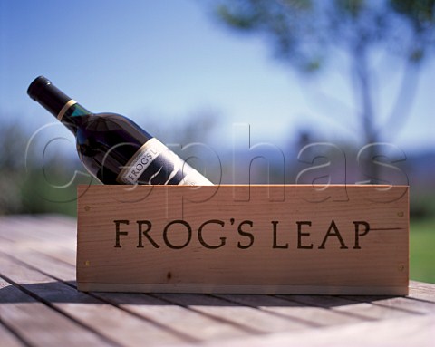 Bottle of Frogs Leap Zinfandel Rutherford Napa   Valley California