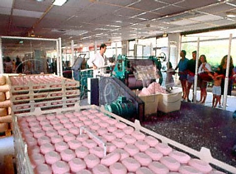 Soap manufacture at Parfumrie Fragonard  Grasse Alpes Maritimes France  Provence