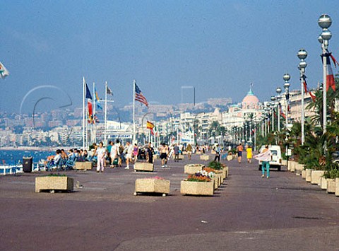 Promenade des Anglais at Nice on the Cote dAzur