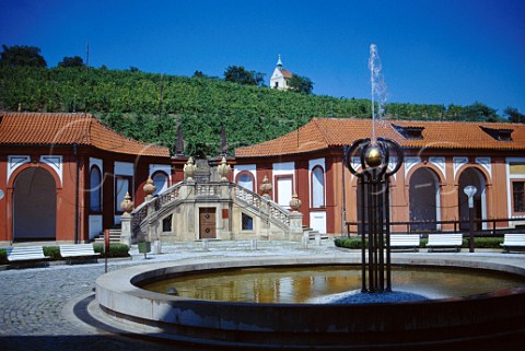 Troja Chateau with vineyard beyond   Prague Czech Republic