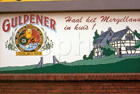 Advert for Gulpener beer  brewed in   Limburg Netherlands