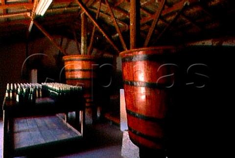 Fermentation vats in adega of Tavares   and Rodrigues Colares