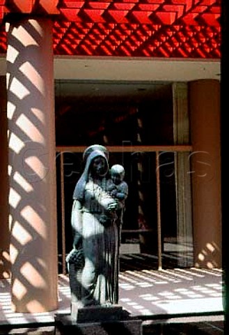 Statue at entrance to Artesa Winery   Napa California   Carneros