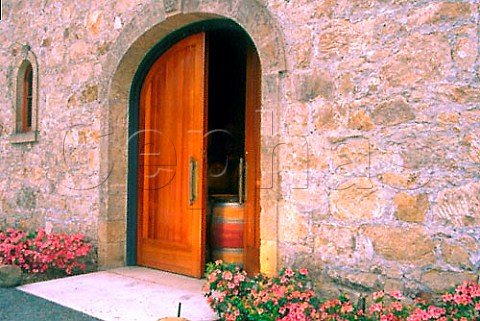 Door of Spottswoode Winery StHelena   Napa Co California USA