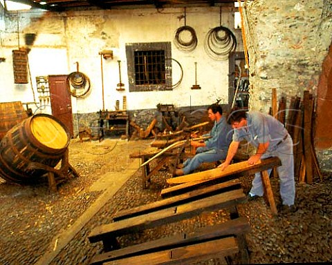 Cooperage at Adegas de Sao Francisco Funchal   Madeira Owned by the Madeira Wine Company this is   the only cooperage left on the island