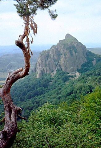 Rock of Sanadoire HauteLoire  France Auvergne