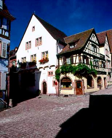 Premises of Hugel in the main street of Riquewihr   HautRhin France  Alsace