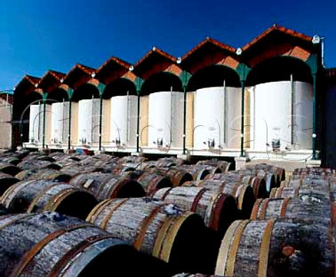 Clos Sainte Anne of Noilly Prat 2200 barrels each holding 600 litres  Marseillan Hrault France