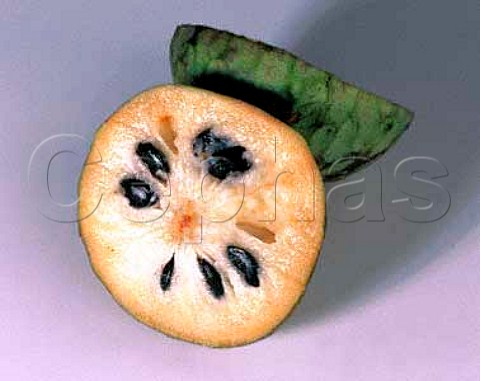 Custard Apple Anona Fruit halved
