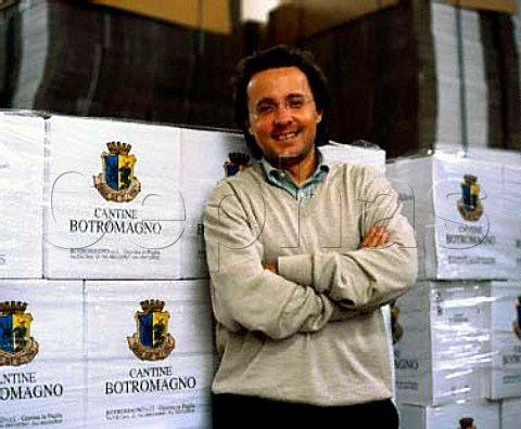 Beniamino dAgostino of Cantine Botromagno Gravina   in Puglia Puglia Italy