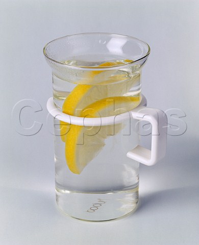 Hot water with lemon