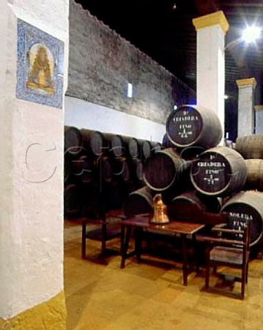 Bodega of Juan Garcia Jarana one of the   almacenistas from whom Emilio Lustau purchase sherry   Jerez Andalucia Spain