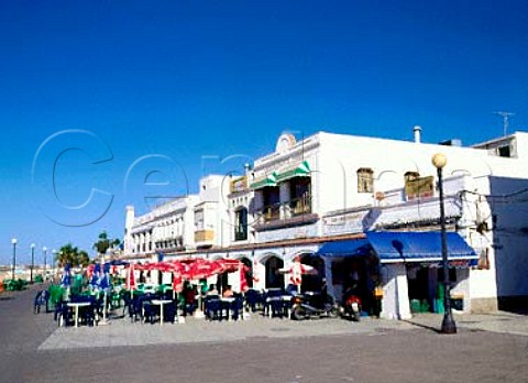 Waterfront restaurant in   Sanlcar de Barrameda Andalucia Spain