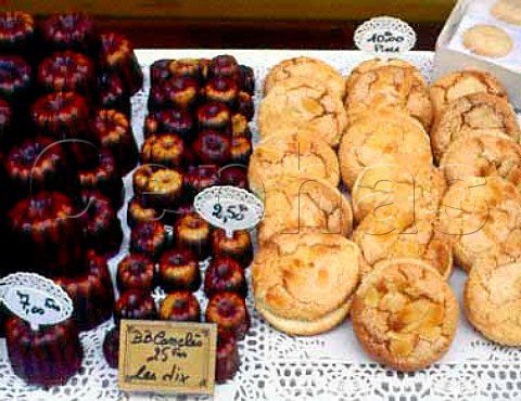 Macaroons a local speciality on sale in   Stmilion Gironde France