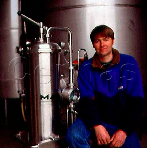 Petter Evans winemaker of Waipara West  North Canterbury New Zealand  Waipara
