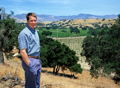 Adam Firestone of Firestone Vineyards  Los Olivos Santa Barbara Co California  Santa Ynez Valley