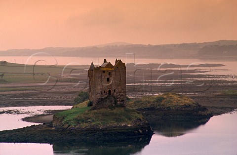 Castle Stalker on Loch Linnhe   Argyllshire Scotland