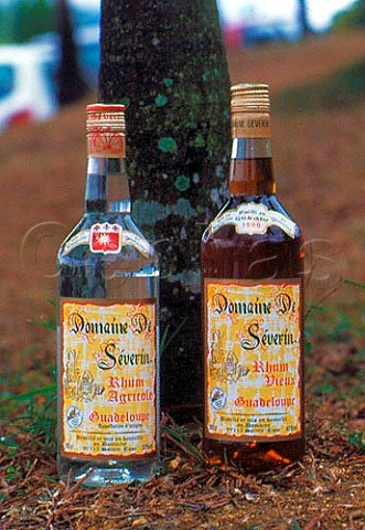 Two bottles of Domaine de Sverin Rum   from Guadeloupe