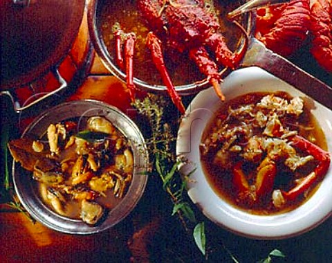 Seafood Cape Malay dishes