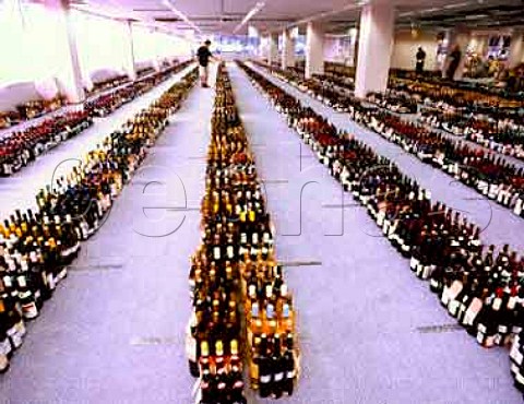 Tasting samples at the 1999 International   Wine Challenge London