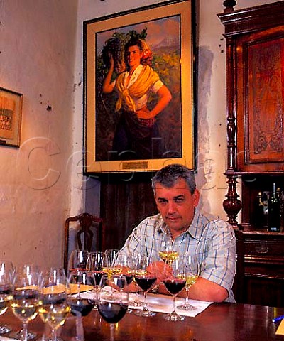 Mariano di Paula winemaker produces the La Rural   and Rutini brands of the Nicolas Catena Group at   Bodegas La Rural Maip Mendoza province Argentina