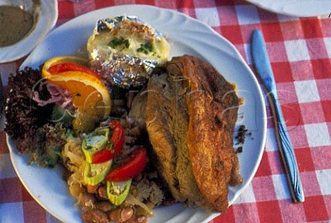 Hungarian style roast pork