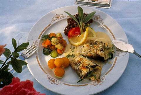 Hungary Trout fillet with almonds