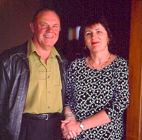 Terry and Toni Gillan of Gillan Estate Wines   Blenheim New Zealand   Marlborough