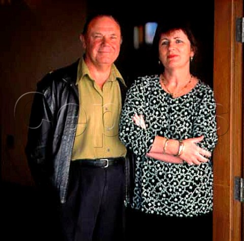 Terry and Toni Gillan of Gillan Estate Wines   Blenheim New Zealand   Marlborough