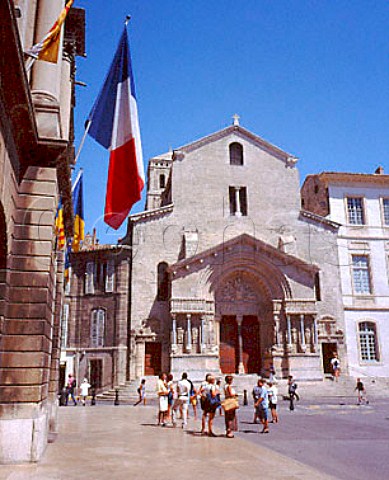 Church of St Trophime Place de la Republique  Arles BouchesduRhone France   ProvenceAlpesCte dAzur