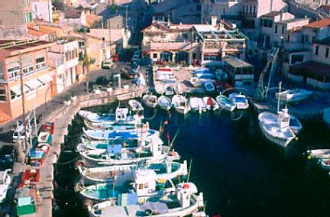 The small fishing port of Vallons des   Auffes Marseille BouchesduRhne  France