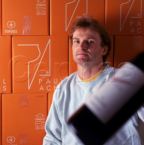 Paul Achs winemaker at Gols Burgenland Austria  Neusiedlersee