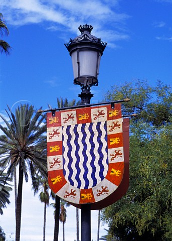 The emblem of Jerez de la Frontera   Andaluca Spain Sherry