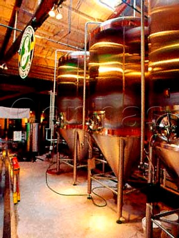 Fermentation tanks of Brooklyn Brewery New York   USA