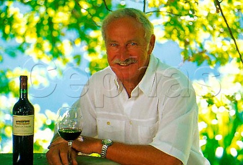 Jannie Englebrecht owner and winemaker   of Rust en Vrede Stellenbosch   South Africa