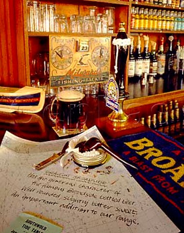 Adnams Draught Broadside beer  Southwold Suffolk England